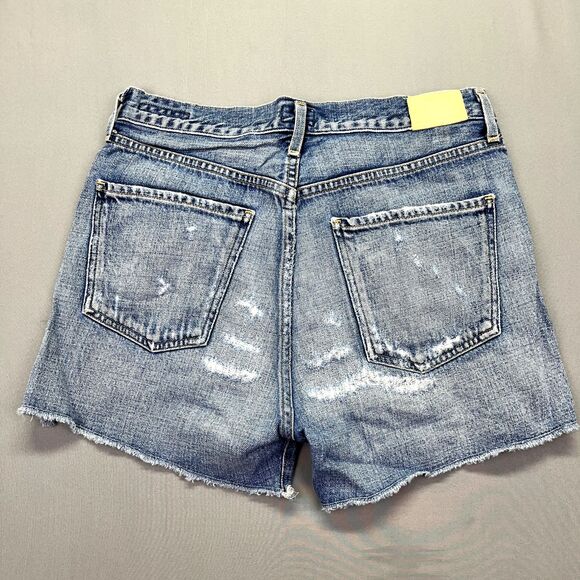 CITIZENS OF HUMANITY NIKKI DENIM HIGH RISE‎ SHORTS PREMIUM VINTAGE SIZE 28 - Picture 10 of 13